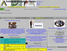 Tablet Screenshot of analistademercado.com.br